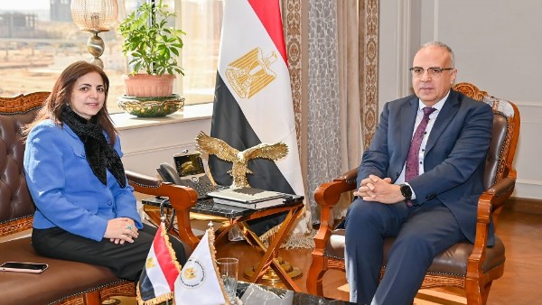 وزير الري يبحث مع أمين عام "المصرية للشراكة من أجل التنمية" دعم التعاون بين مصر ودول حوض النيل