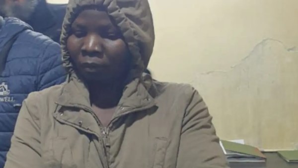 خادمة هدى الشعراوي بعد القبض عليها