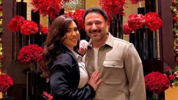 محمد العمروسي ومي فاروق 