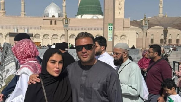 رامى صبرى وزوجته