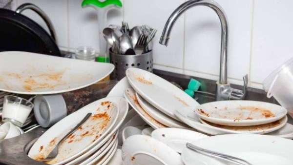 علماء يحذرون.. ترك الأطباق المتسخة في الحوض ليلًا قد يهدد صحتك