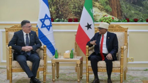 وزير الخارجية الإسرائيلي في أرض الصومال