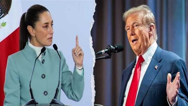 ترامب ورئيسة المكسيك