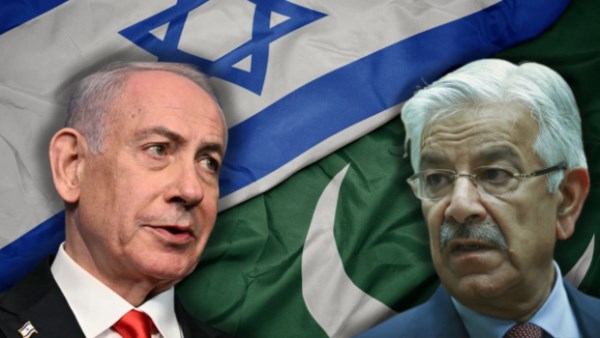 وزير الدفاع الباكستاني ونتنياهو