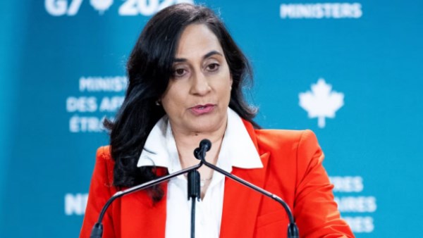 وزيرة الخارجية الكندية، أنيتا أناند