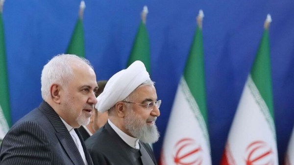 حسن روحاني وجواد ظريف