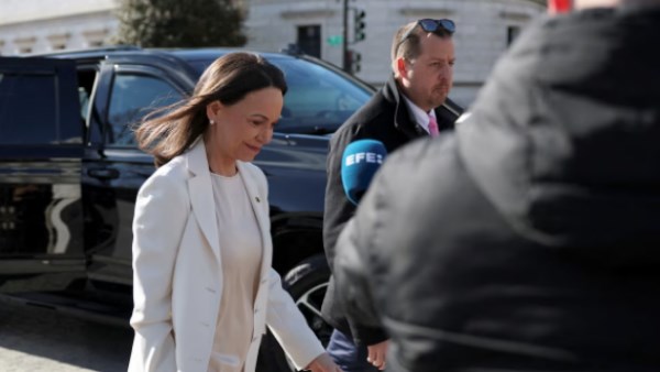 زعيمة المعارضة الفنزويلية ماتشادو