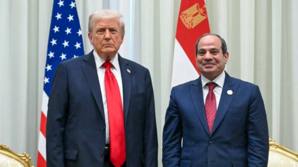 الرئيسان السيسي وترامب 