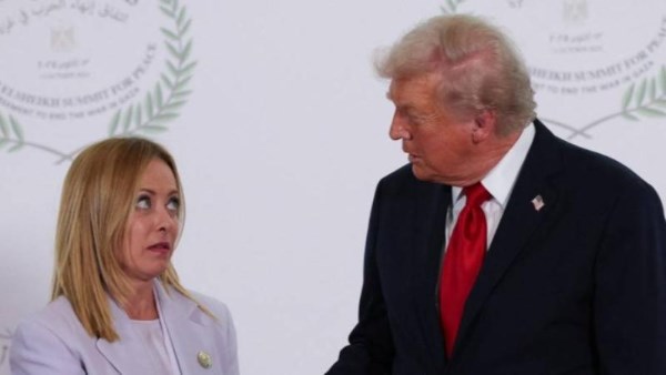 ترامب وميلوني 