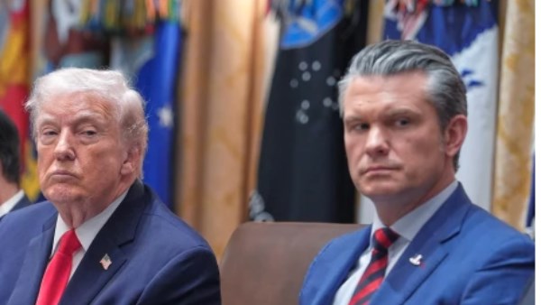 ترامب ووزير دفاعه