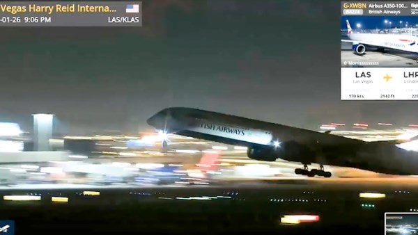 طائرة تابعة للخطوط الجوية البريطانية