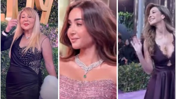 نانسي عجرم وهنا الزاهد ونادية الجندى 