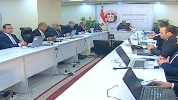 غرفة العمليات المركزية بالهيئة الوطنية للانتخابات