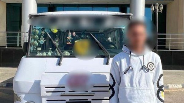 القبض على سائق ميكروباص صدم أخر بالجيزة
