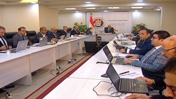 غرفة العمليات المركزية بالهيئة الوطنية للانتخابات