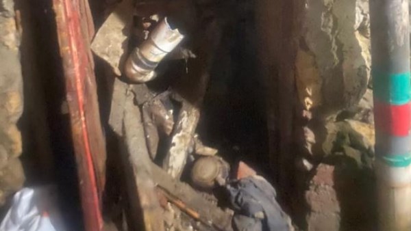 انهيار عقار بالدويقة واستخراج اثنين مصابين