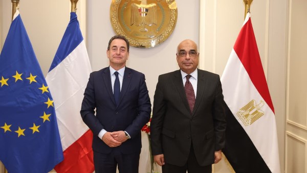 وزير العدل يستقبل سفير جمهورية فرنسا بالقاهرة