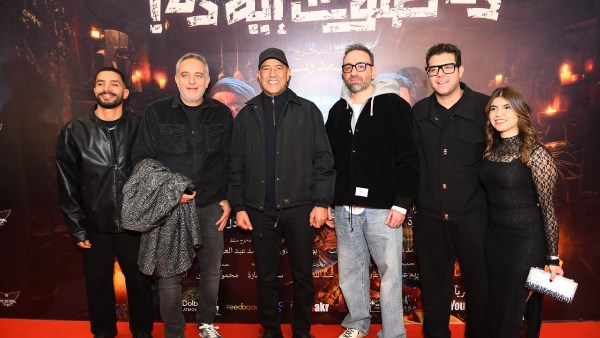 نجوم الفن يحتفلون مع أبطال فيلم "ده صوت إيه ده" بالعرض الخاص