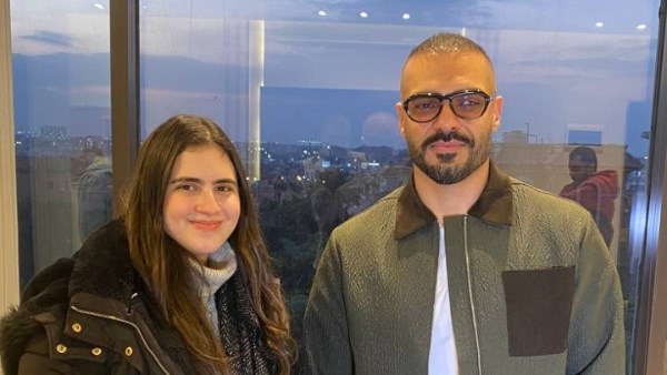 النجم جوزيف عطيه مع أوركيد سامي 