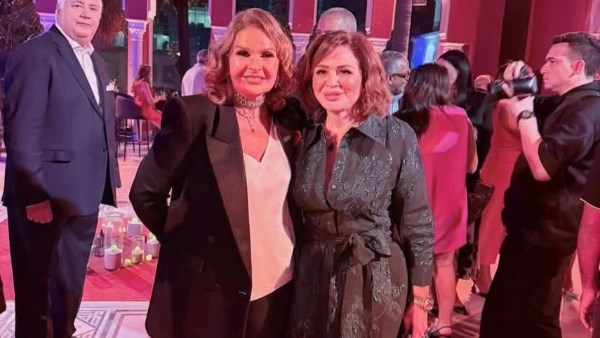 يسرا والهام شاهين 