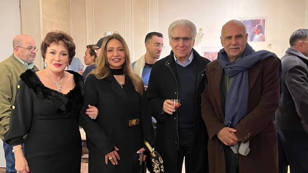 لبلبة من احتفال مئوية يوسف شاهين برفقة بعض الفنانين