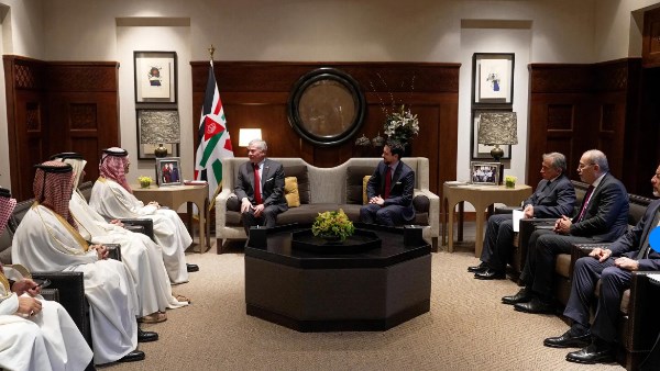 مباحثات أردنية قطرية