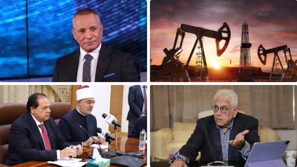 أخبار التوك شو| «اسأل حصين» يقدم الفتوى بـ9 لغات بدعم أبو العينين.. وأحمد موسى: الإخوان يسعون لإشعال الفتن.. وتحذير من وصول النفط إلى 250 دولارًا أخبار التوك شو| «اسأل حصين» يقدم الفتوى بـ9 لغات بدعم أبو العينين.. وأحمد موسى: الإخوان يسعون لإشعال الفتن.. وتحذير من وصول النفط إلى 250 دولارًا