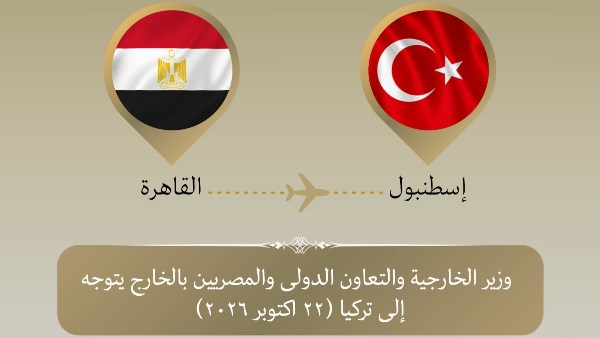 وزير الخارجية يتوجه اسطنبول