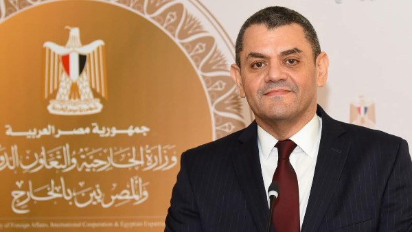السفير نادر زكي  متحدث وزارة الخارجية 