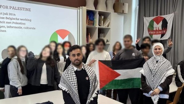 حصة جغرافيا في مدرسة بلجيكية تتحول إلى فعالية مؤيدة لفلسطين.. والسفير الإسرائيلي يطالب بتحقيق