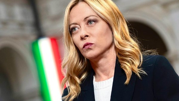  رئيسة الوزراء الإيطالية 