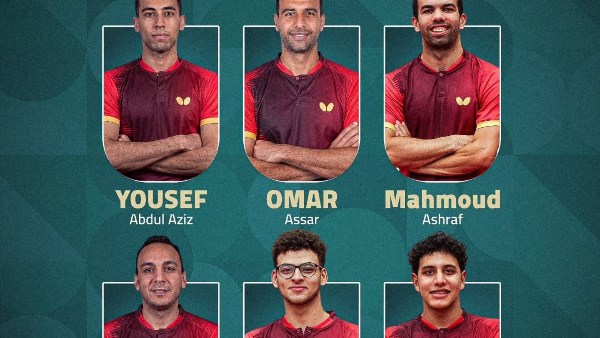 قائمة منتخب مصر لتنس الطاولة 
