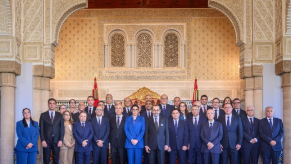 مراسم تعيين أعضاء الحكومة الجديدة
