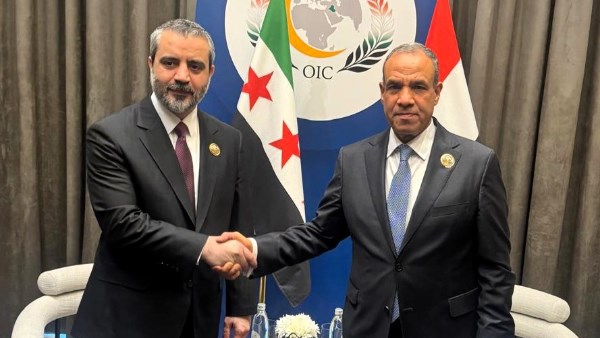 وزير الخارجية و نظيره السوري 