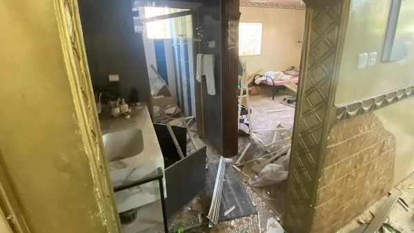  سقوط مقذوف على موقع سكني