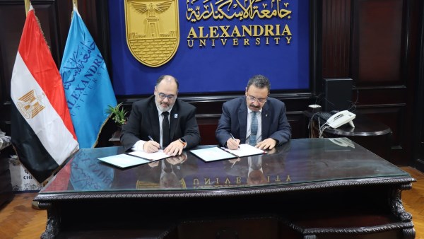 مذكرة تفاهم بين جامعتي الإسكندرية وبنسلفانيا 