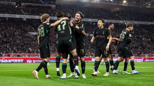 مونشنجلادباخ يحقق فوزه الأول هذا الموسم بالدوري الألماني على شتوتجارت 3-2