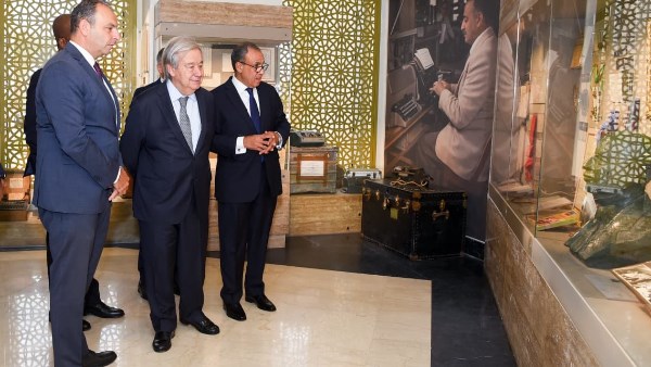 الوزير عبد العاطي وجوتيريش 