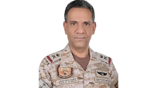 المتحدث الرسمي باسم قوات تحالف دعم الشرعية في اليمن اللواء الركن تركي المالكي