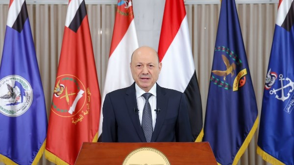 ئيس مجلس القيادة الرئاسي اليمني رشاد العليمي