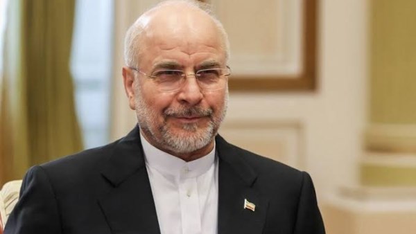 رئيس مجلس الشورى الإسلامي الإيراني محمد باقر قاليباف