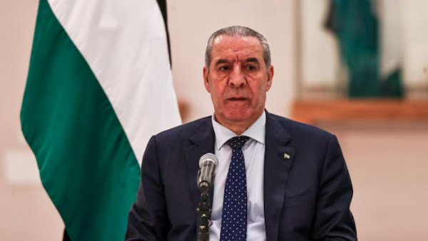 نائب الرئيس الفلسطيني حسين الشيخ