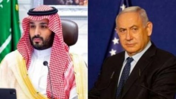 الأمير محمد بن سلمان- وبنيامين نتنياهو