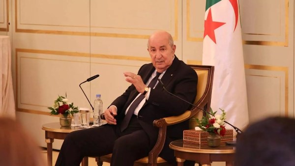 الرئيس الجزائري عبد المجيد تبون 