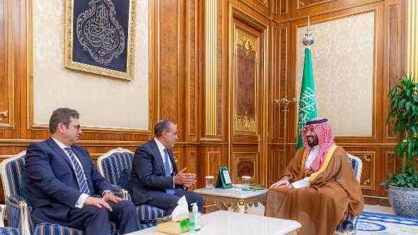 وزير الخارجية يلتقي ولي العهد السعودي