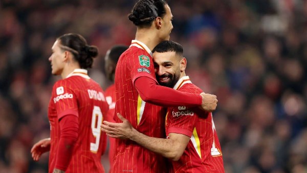 محمد صلاح وفان دايك