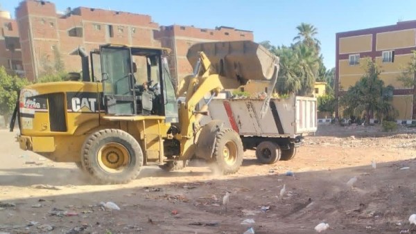 أعمال رفع المخلفات