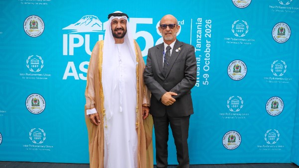 اليماحي ورئيس برلمان أمريكا اللاتينية 