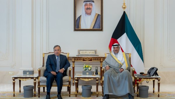 نبيل فهمي يلتقي ولي عهد دولة الكويت 