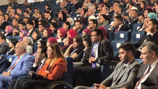 الدكتورة إيمان كريم تلقي كلمة القومي للإعاقة 